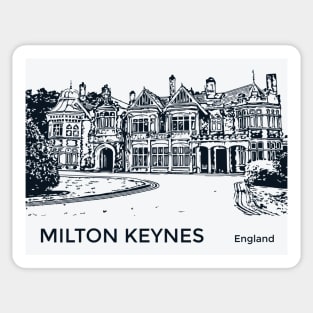 Milton Keynes England Sticker